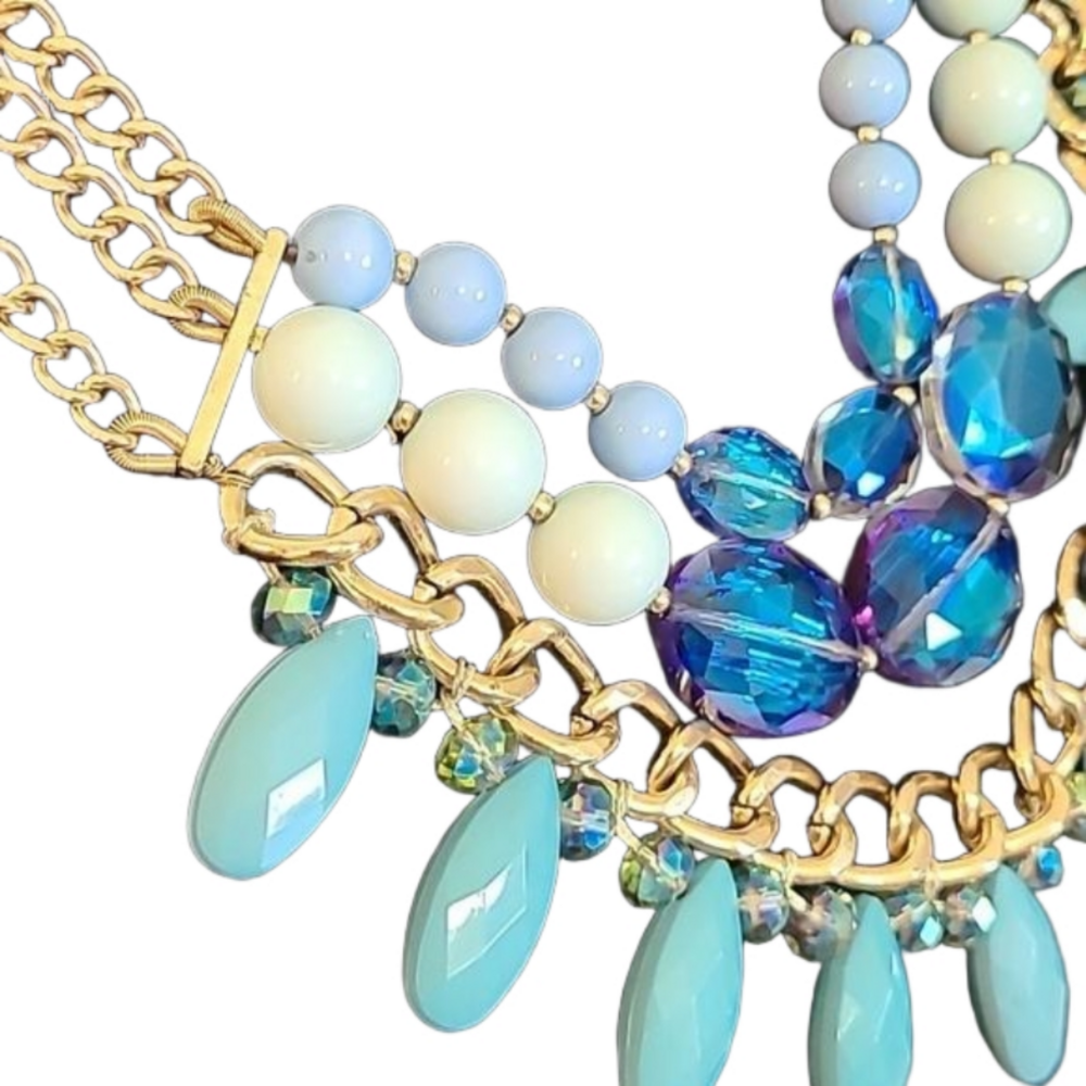 Talbots Statement Multi Strand Necklace - Picture 10 of 10